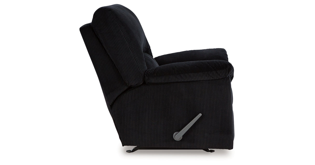 SimpleJoy Onyx Recliner by Ashley at Eve Furniture