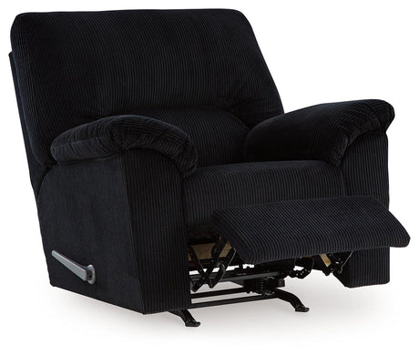 SimpleJoy Onyx Recliner by Ashley at Eve Furniture