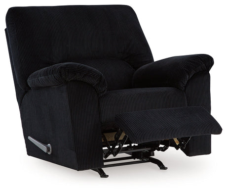 SimpleJoy Onyx Recliner by Ashley at Eve Furniture