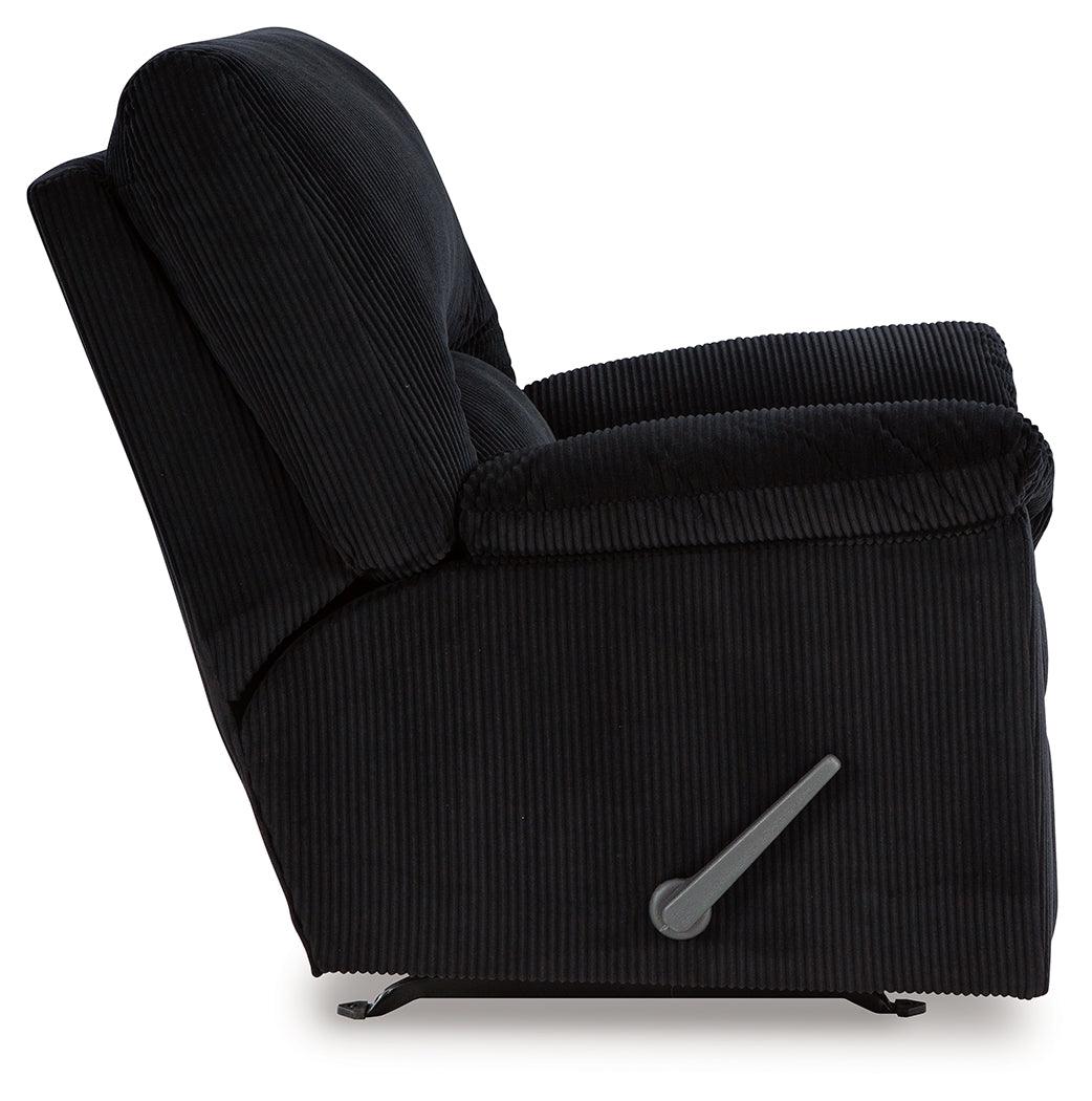SimpleJoy Onyx Recliner by Ashley at Eve Furniture