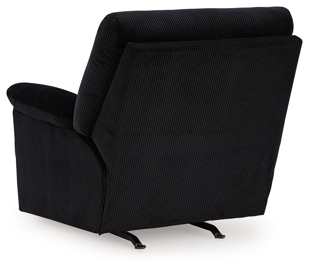 SimpleJoy Onyx Recliner by Ashley at Eve Furniture