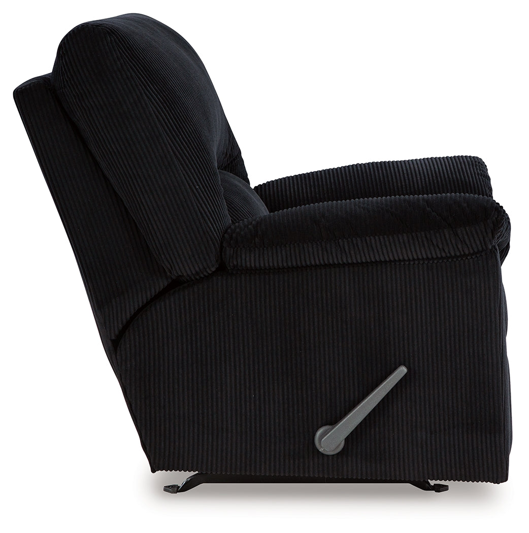 SimpleJoy Onyx Recliner by Ashley at Eve Furniture