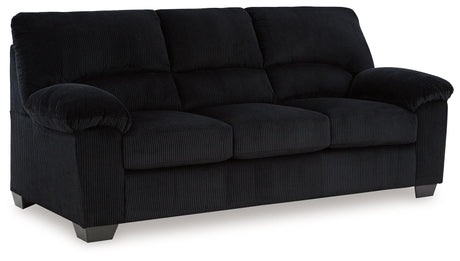 SimpleJoy Onyx Sofa by Ashley at Eve Furniture