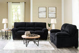 SimpleJoy Onyx Sofa & Loveseat by Ashley at Eve Furniture