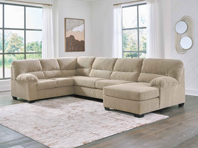 SimpleJoy Sand 3-Piece RAF Chaise Sectional by Ashley at Eve Furniture