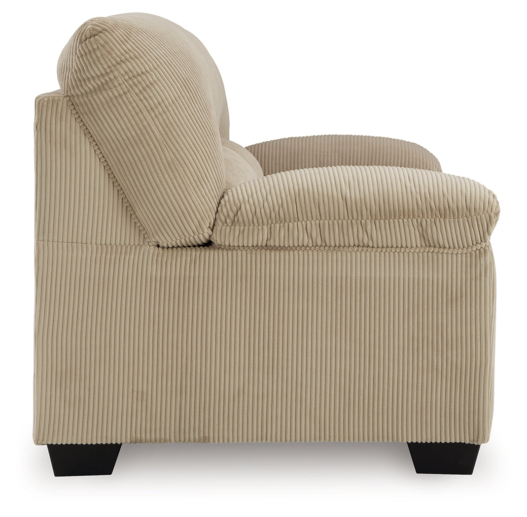 SimpleJoy Sand Loveseat