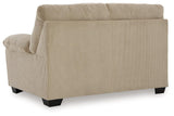 SimpleJoy Sand Loveseat by Ashley at Eve Furniture