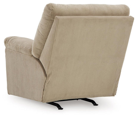 SimpleJoy Sand Recliner by Ashley at Eve Furniture