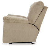 SimpleJoy Sand Recliner by Ashley at Eve Furniture