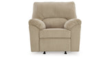 SimpleJoy Sand Recliner by Ashley at Eve Furniture