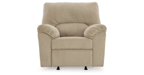 SimpleJoy Sand Recliner by Ashley at Eve Furniture