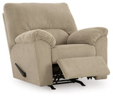 SimpleJoy Sand Recliner by Ashley at Eve Furniture