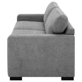 Simpson Upholstered Sofa Sleeper with Queen Mattress Grey by Coaster at Eve Furniture