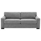 Simpson Upholstered Sofa Sleeper with Queen Mattress Grey by Coaster at Eve Furniture