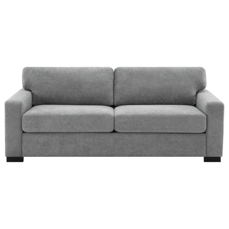 Simpson Upholstered Sofa Sleeper with Queen Mattress Grey by Coaster at Eve Furniture