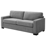 Simpson Upholstered Sofa Sleeper with Queen Mattress Grey by Coaster at Eve Furniture