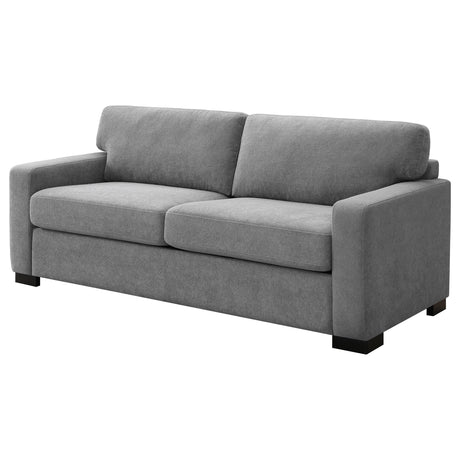 Simpson Upholstered Sofa Sleeper with Queen Mattress Grey by Coaster at Eve Furniture
