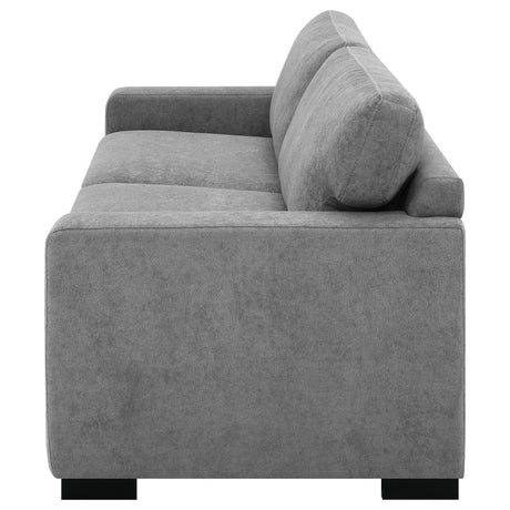 Simpson Upholstered Sofa Sleeper with Queen Mattress Grey by Coaster at Eve Furniture