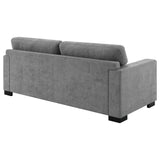 Simpson Upholstered Sofa Sleeper with Queen Mattress Grey by Coaster at Eve Furniture