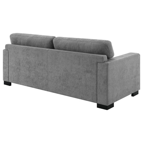 Simpson Upholstered Sofa Sleeper with Queen Mattress Grey by Coaster at Eve Furniture