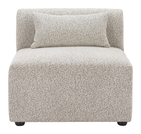 Simu Dune Greige Middle Chair by Zuomod at Eve Furniture