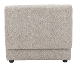 Simu Dune Greige Middle Chair by Zuomod at Eve Furniture