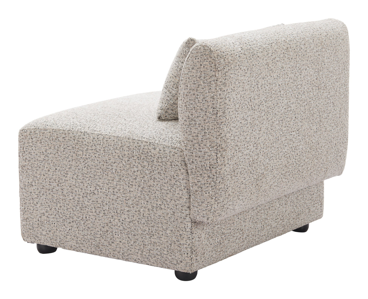 Simu Dune Greige Middle Chair by Zuomod at Eve Furniture