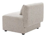 Simu Dune Greige Middle Chair by Zuomod at Eve Furniture