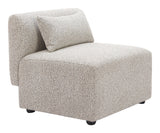 Simu Dune Greige Middle Chair by Zuomod at Eve Furniture