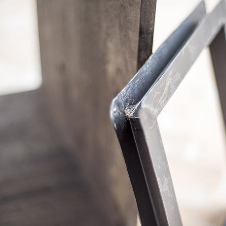 Simul Gun Metal Grey Add-on Shelf Bracket by Mercana at Eve Furniture