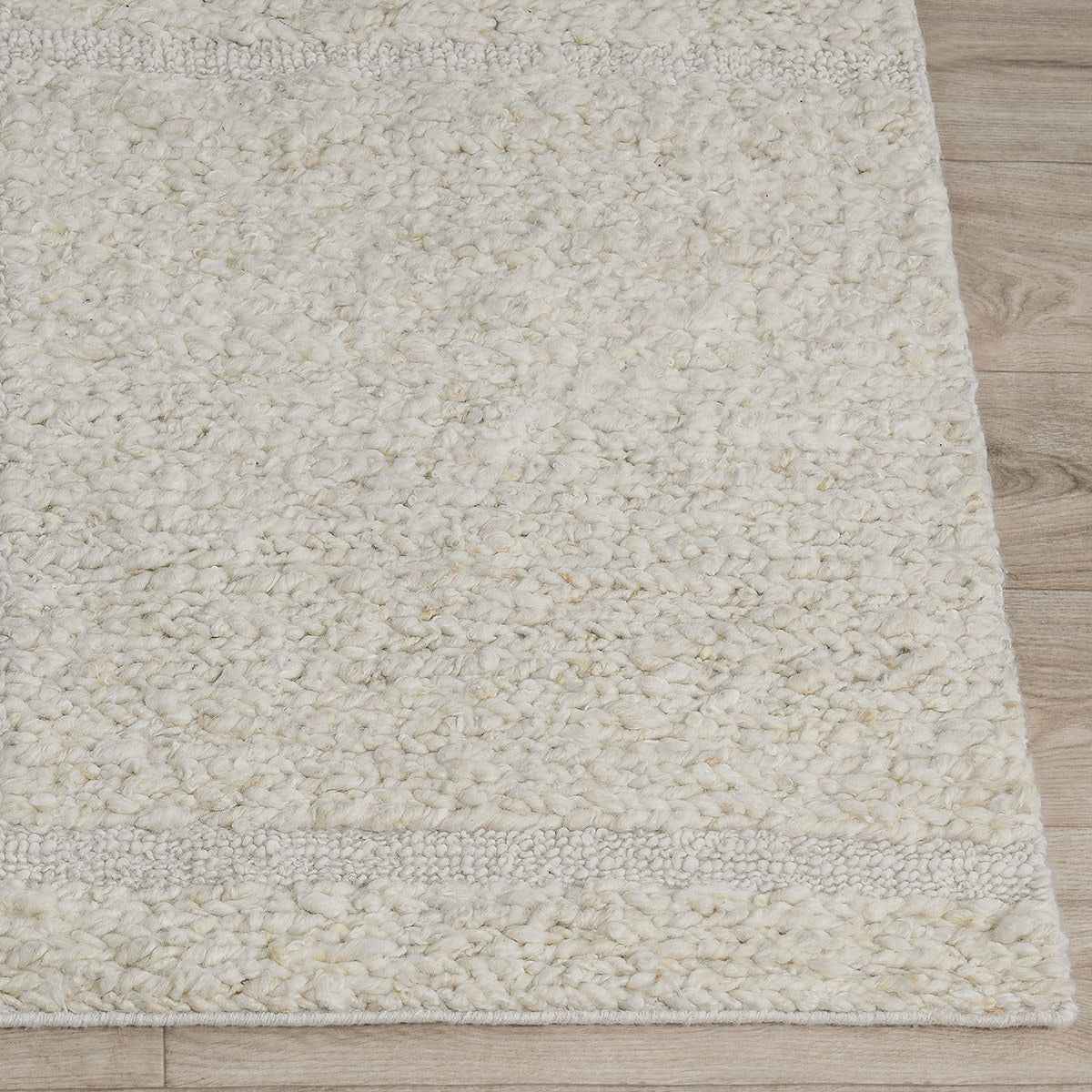 Sinclair Ivory Wool Rug by Classic Home at Eve Furniture