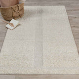 Sinclair Ivory Wool Rug by Classic Home at Eve Furniture