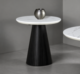 Sindal Black Round End Table