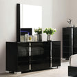 Sinistra Piano Black Dresser by Furniture of America at Eve Furniture