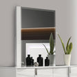 Sinistra White Mirror by Furniture of America at Eve Furniture