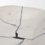 Sintessi Rectangular White Marble Decorative Bowl by Mercana at Eve Furniture
