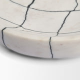 Sintessi Round White Marble Decorative Bowl by Mercana at Eve Furniture