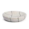 Sintessi Round White Marble Decorative Bowl by Mercana at Eve Furniture