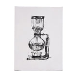 Siphon Coffee Maker by Mercana Studio a Hand Embellished Textured Canvas by Mercana at Eve Furniture