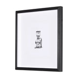 Siphon Coffee Maker by Simeng a Framed Art Print Matted under Glass by Mercana at Eve Furniture