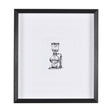 Siphon Coffee Maker by Simeng a Framed Art Print Matted under Glass by Mercana at Eve Furniture