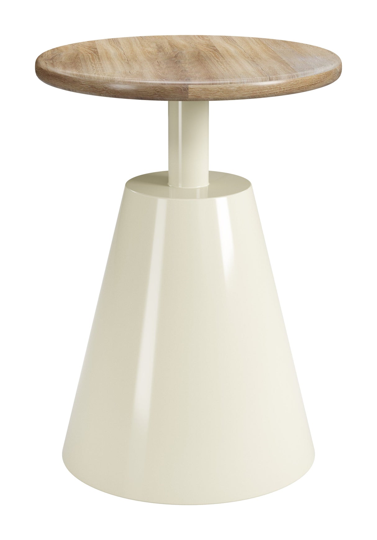 Sira Natural & Ivory Side Table by Zuomod at Eve Furniture