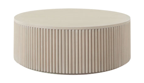 Siren Light Natural Wood Coffee Table by Diamond Sofa at Eve Furniture