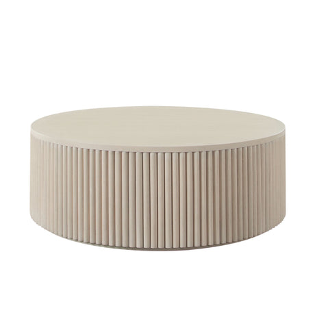 Siren Light Natural Wood Coffee Table by Diamond Sofa at Eve Furniture