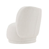 Siri Accent Chair in Cream by Manhattan Comfort at Eve Furniture