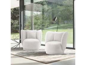 Siri Accent Chair in Cream (set of 2) by Manhattan Comfort at Eve Furniture
