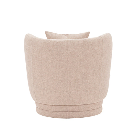 Siri Accent Chair in Wheat by Manhattan Comfort at Eve Furniture