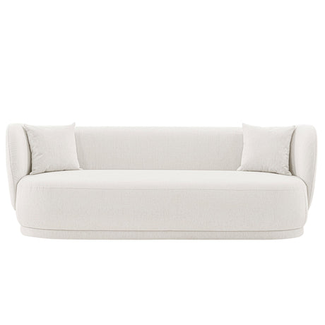 Siri Sofa in Cream by Manhattan Comfort at Eve Furniture