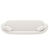 Siri Sofa in Cream by Manhattan Comfort at Eve Furniture