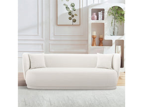 Siri Sofa in Cream by Manhattan Comfort at Eve Furniture